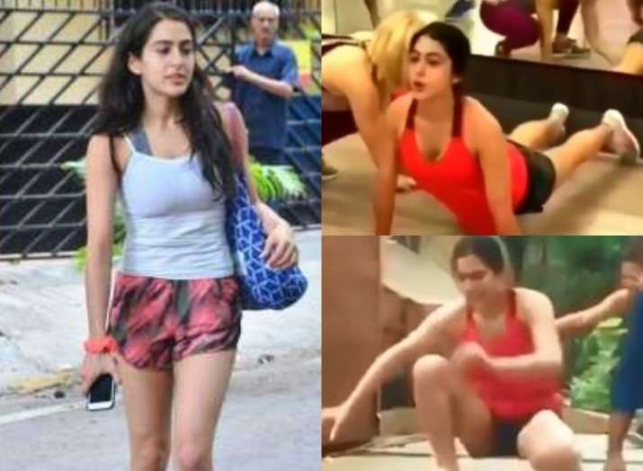 Sara Ali Khan X Video - Watch: Sara Alia Khan's workout video will make you hit the gym ...