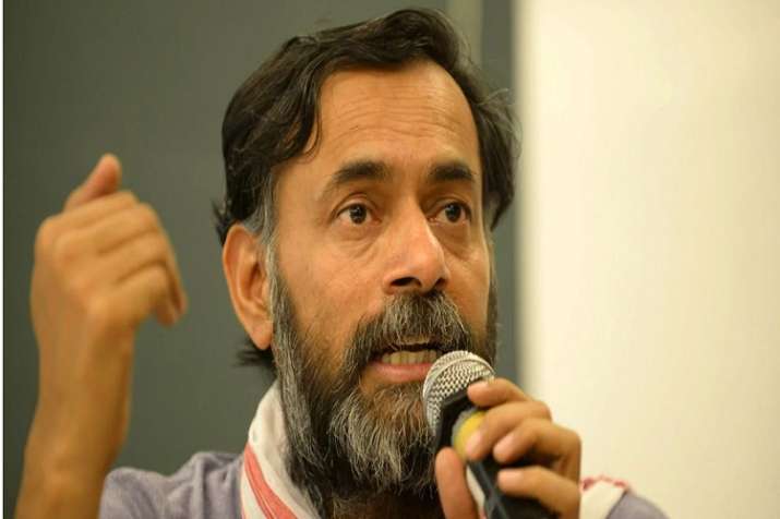Yadav founded the Swaraj India in 2015 after being evicted