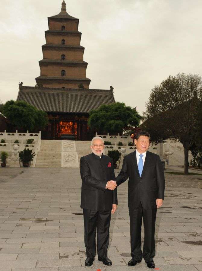 India Tv - In an unprecendented move, Chinese premier Xi Jinping had received PM Modi at Wild Goose Pagoda in Xi'an, the capital of his home province Shaanxi, in 2015. The reports had said that the gesture was in response to warm welcome extended by PM Modi to Jinping a few months earier.  