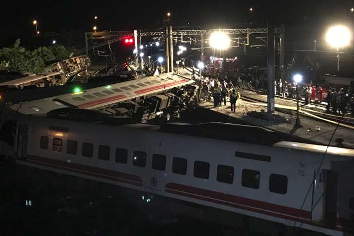 The crash on the popular east coast line on Sunday, which