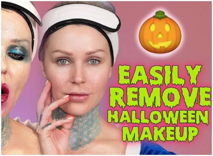 Beauty Hacks 4 Easytofollow tips on how to remove Hallowe'en make