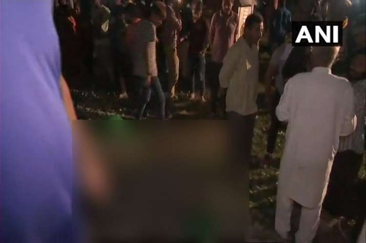 India Tv - Train runs over crowd watching Dussehra celebrations in Amritsar