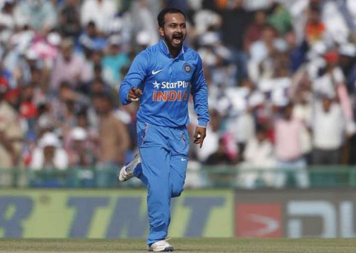 A file photograph of Kedar Jadhav