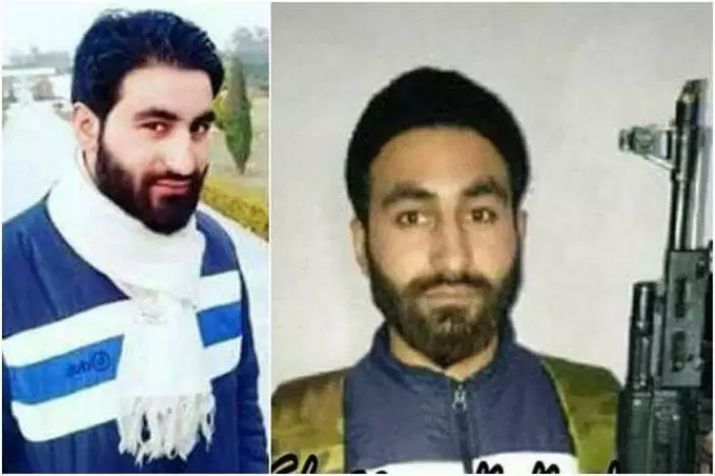 Slain Hizbul terrorist Manan Wani.