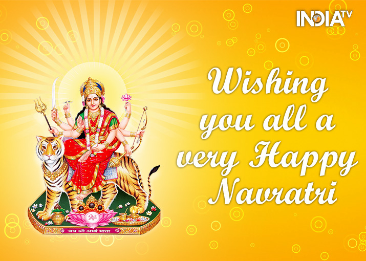 Happy Navratri 2018 Happy Navratri Wishes Images Facebook Whatsapp Messages Sms Best Wishes Status Hd Wallpapers Images And Greetings Books News India Tv