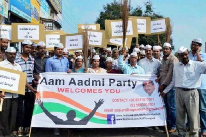 BJP leader Rampal Jat joined the Aam Aadmi Party (AAP)