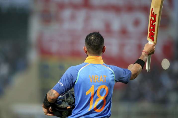 Virat Kohli In Blue Jersey, virat kohli, blue, indian, cricket, king kohli,  sports, HD phone wallpaper | Peakpx