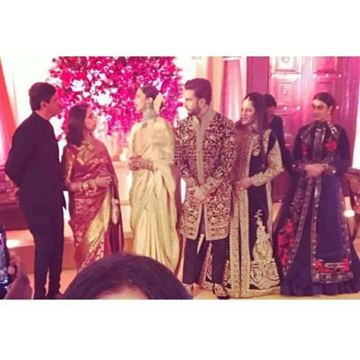 India Tv - Deepika Padukone and Ranveer Singh's royal Bengaluru reception
