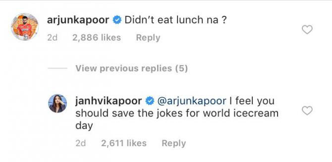 Arjun Kapoor Tries To Troll Sister Janhvi Kapoor, She Hits Back With A ...