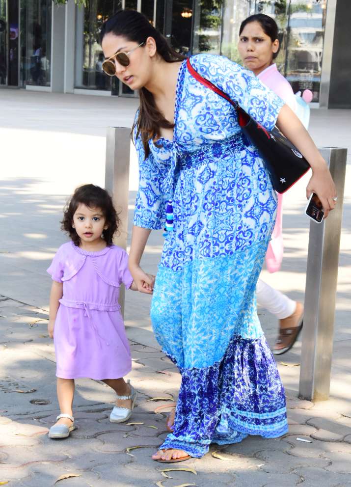 Mitha Rajpot Mira Rajput and daughter Misha enjoy a lunch date together, see pics ...