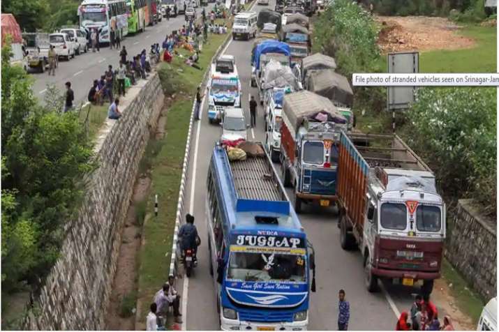 Jammu-Srinagar highway