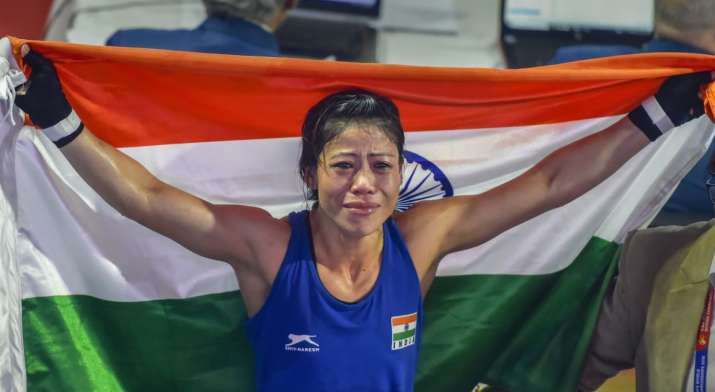 Mary Kom wins a historic sixth gold medal