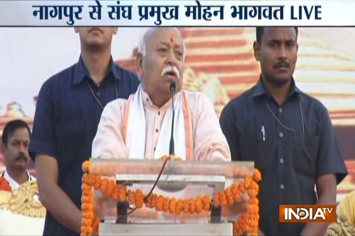 Ayodhya Dharam Sabha Live Updates: RSS chief Mohan Bhagwat makes big ...