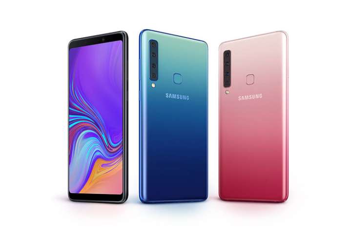 Samsung Galaxy A9 (2018) with quad rear cameras and Super AMOLED ...