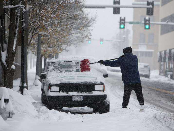 India Tv - Officials warned residents to prepare emergency kits and stay off roads in impacted areas. 
