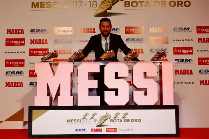 messi golden boot 2018
