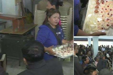 India Tv - Mizoram Assembly election results LIVE Updates, Sweets being distributed at Mizo National Front office (MNF) as the party leads in trends in Mizoram. India Tv - Mizoram Assembly election results LIVE Updates, Sweets being distributed at Mizo National Front office (MNF) as the party leads in trends in Mizoram.