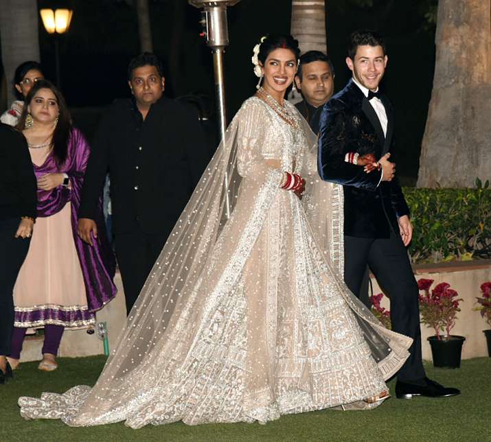 Priyanka Chopra's Wedding Reception Look Took 12,000 Hours to Create