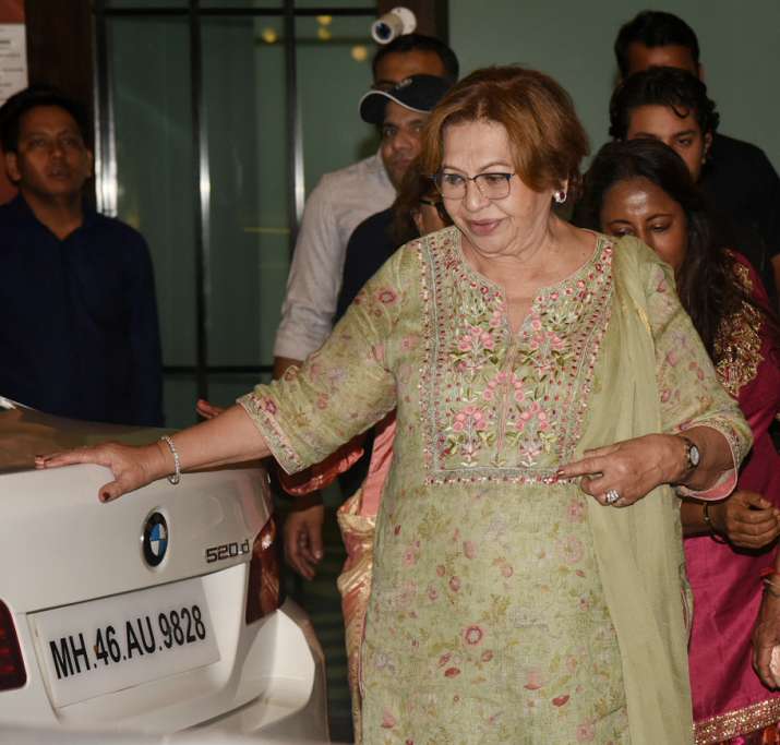 India Tv - Helen at Salma Khan birthday party