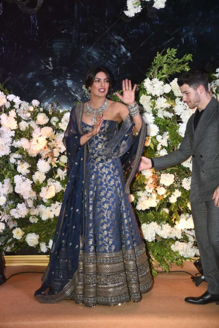 PHOTOS: Priyanka Chopra looks regal in Sabyasachi lehenga ...