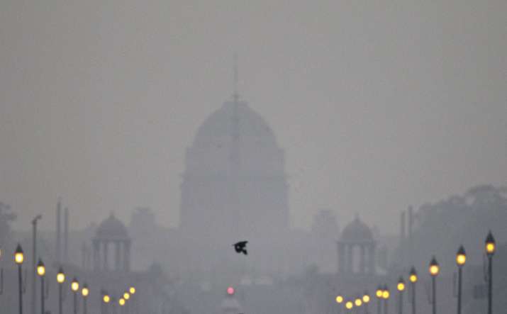 Delhi overall air quality index 267, falls in 'poor' category