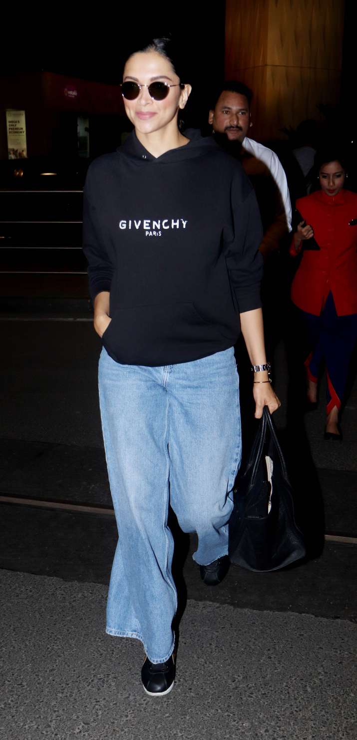 Deepika Padukone is a 'Slay Queen' in this Rs 59,000 Givenchy hoodie. Check  out pics | Celebrities News – India TV