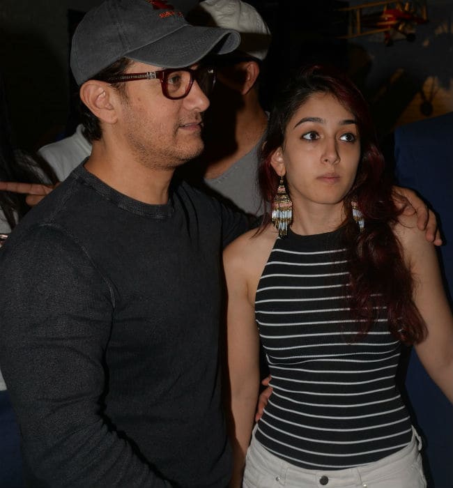 Image result for Aamir Khan steps out for brunch with daughter Ira, says he is getting back in shape for next movie