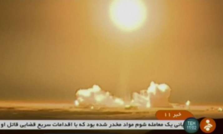 Tuesday’s launch took place at Imam Khomeini Space Center