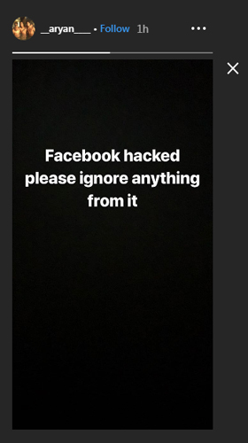 facebook account hacker joke