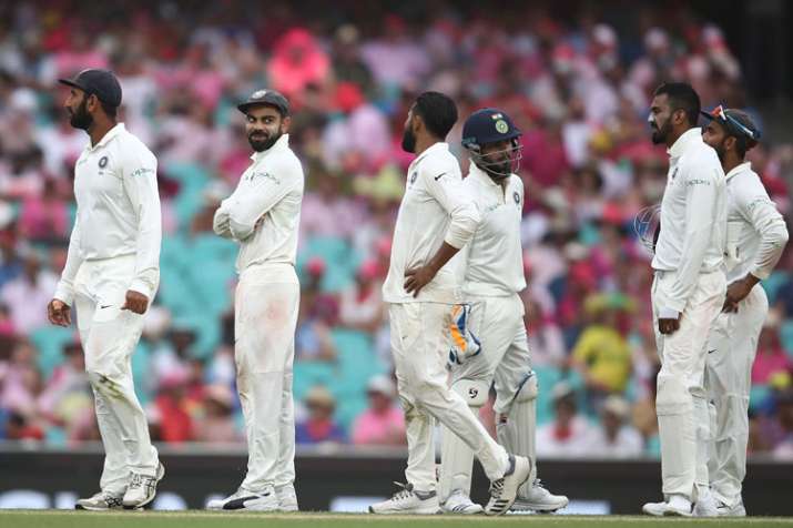 india versus australia 4th test score