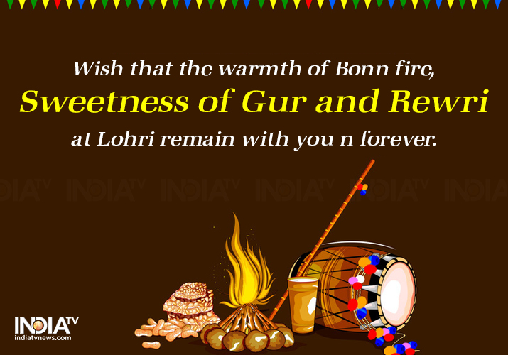  Lohri  2019  Happy Lohri  Wishes SMS  Images with Quotes  