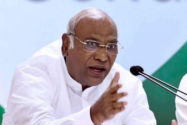 Leader of the Congress Mallikarjun Kharge