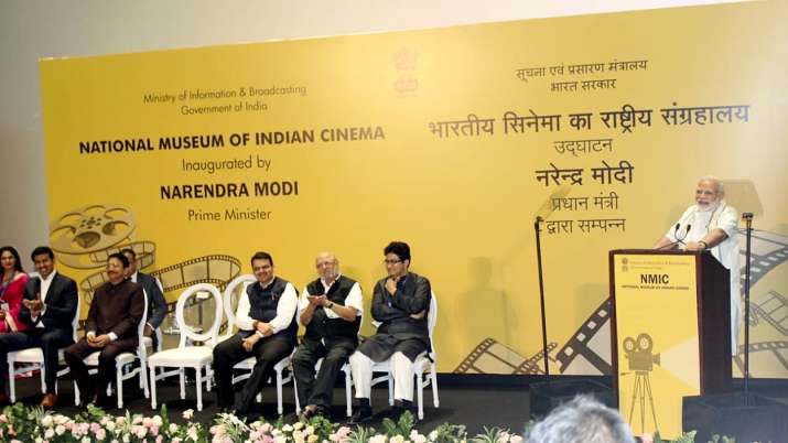 India Tv - Historical glimpse into 105-year Indian Cinema: PM Modi unveils first cinema museum, in pics