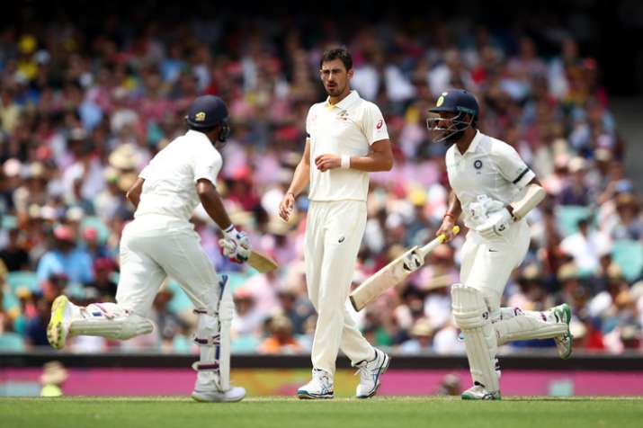 india versus australia 4th test score