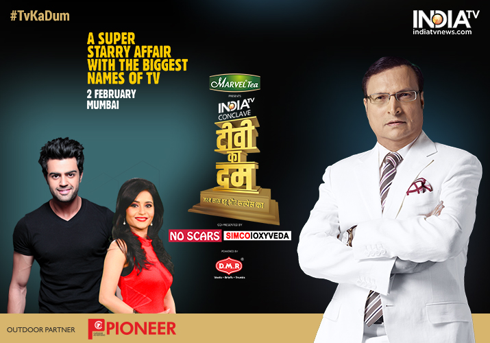 India Tv - Shah Rukh Khan to spread the magic of his quick wit and good looks at India TV’s mega conclave TV Ka Dum