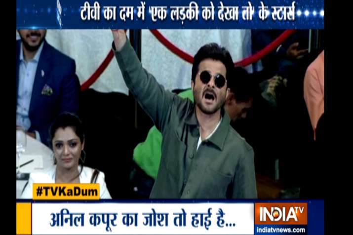TV ka Dum: Hina Khan sings Ek Ladki Ko Dekha Toh, Anil Kapoor couldn't stop himself from singing it 