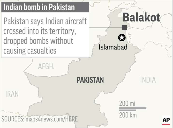 India Tv - Balakot is located in Pakistan