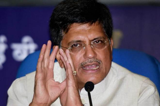 Railway Minister Piyush Goyal
