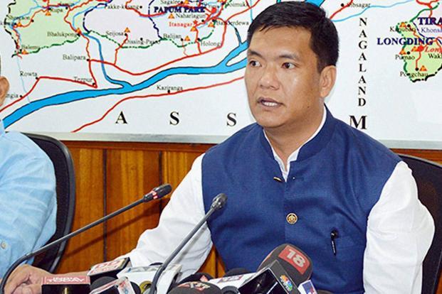 A file photo of Arunachal Pradesh CM Pema Khandu