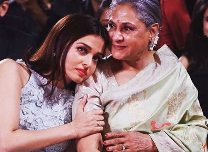 Image result for jaya bachchan and aishwarya