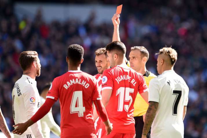 La Liga: Sergio Ramos sees red as Girona stun Real Madrid