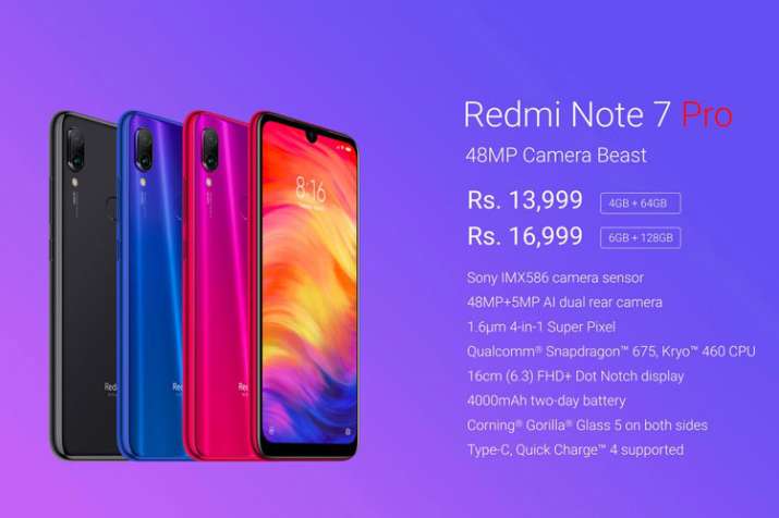 Xiaomi redmi note 7 pro new model price dazen