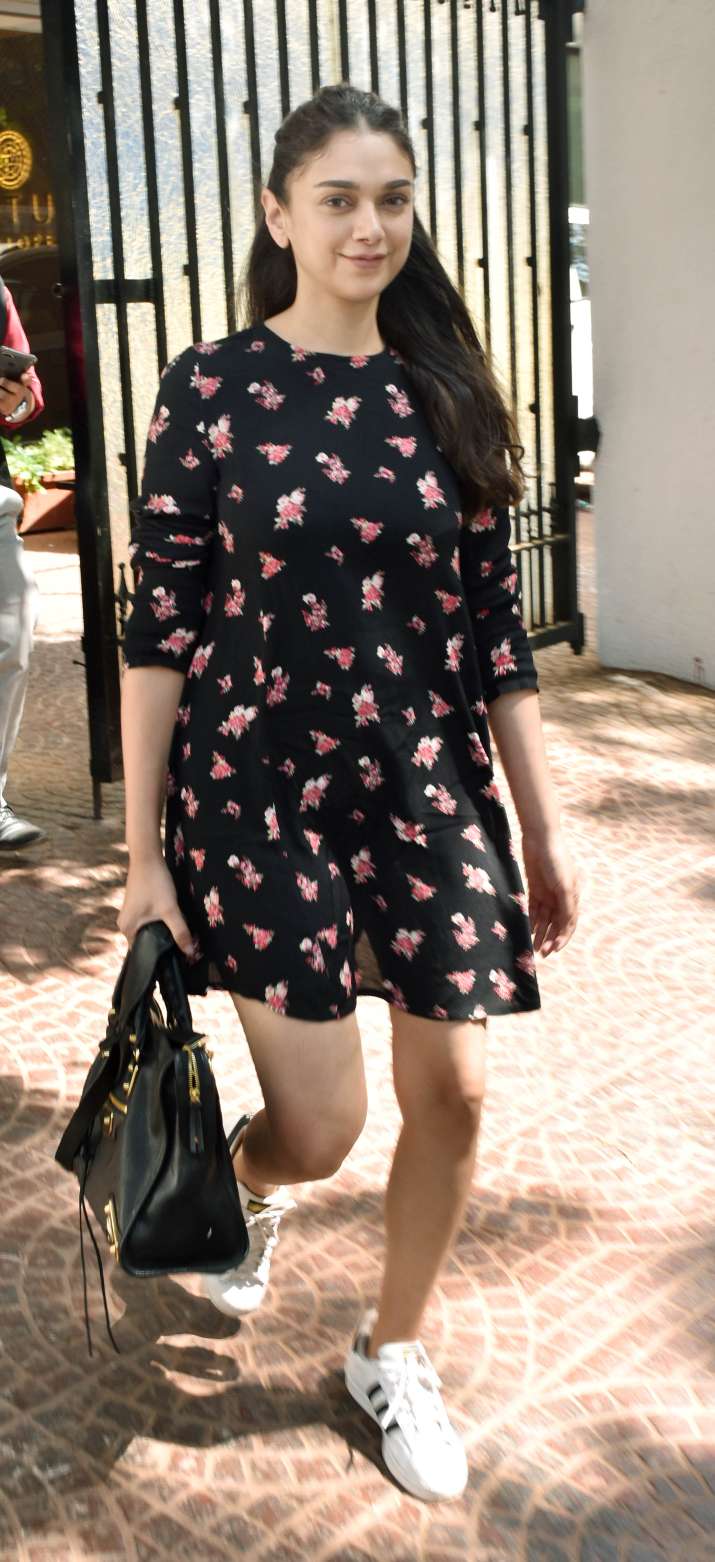 India Tv - In Pics: Bhoomi actress Aditi Rao Hydari looks all gorgeous in a printed Summer dress