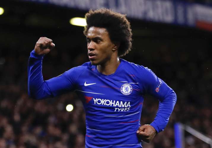 India Tv - Willian was amongst the goalscorers for Chelsea
