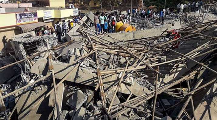 Rescuers have so far pulled out 56 people from the debris