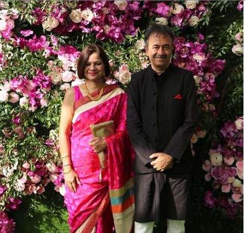 India Tv - Rajkumar Hirani with wife