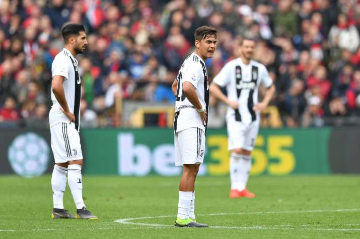 Serie A Cristiano Ronaldo Less Juventus Face First League Defeat