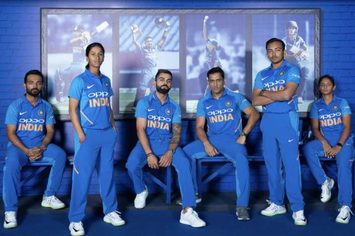 indian team for world cup 2019 jersey