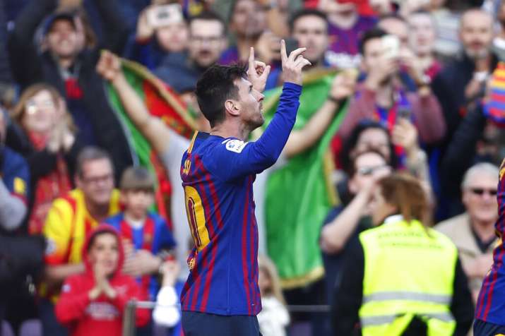 La Liga Back With Fc Barcelona Messi Thrives In 2 0 Win