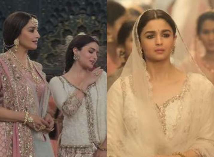 Kalank song Ghar More Pardesiya: Alia Bhatt leaves Madhuri Dixit